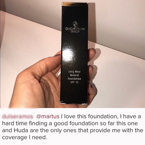 👌🏼 GIORDANI GOLD LONG WEAR MINERAL FOUNDATION - Picture 5 of 10